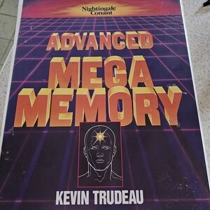 Advanced Mega Memory by Kevin Trudeau Boxed Set of Cassette Tapes, DVD, Workbook